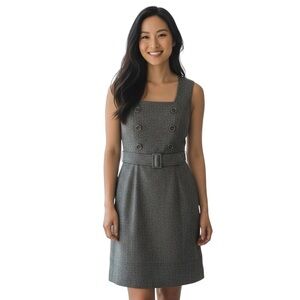 RW&Co. Gray wool dress